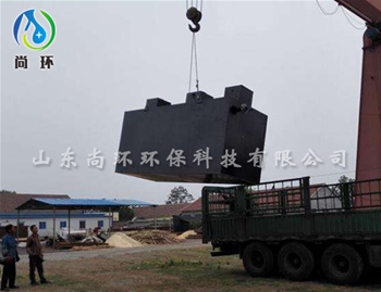 診所小型污水處理設(shè)備安裝現(xiàn)場